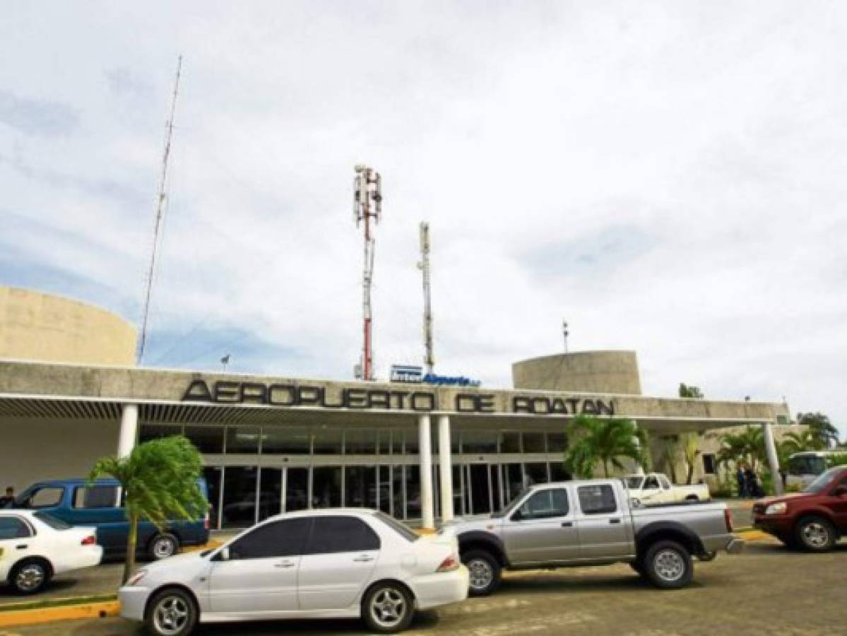 En plena concesión el Estado hizo obras en el aeropuerto de Roatán