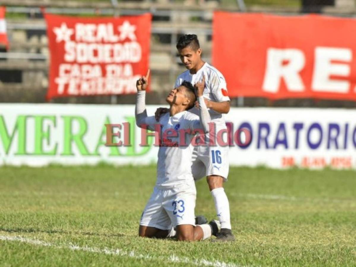 Olimpia venció 2-0 a Real Sociedad en Tocoa y es líder del Clausura