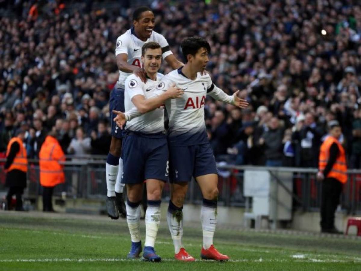 Premier League: El Tottenham ganó 3-1 al Leicester en Wembley  