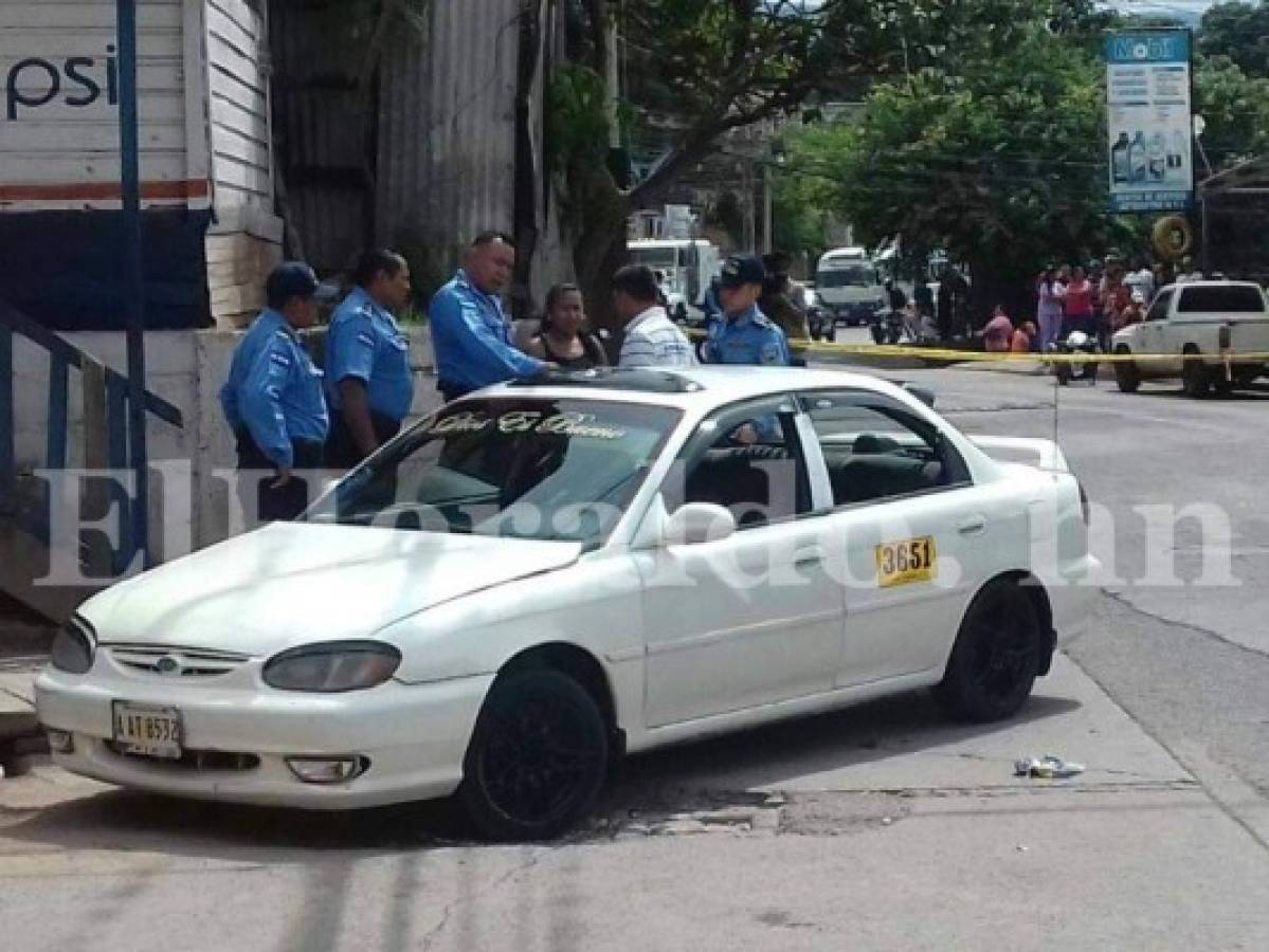 Asalto en la capital: Muere pasajero de taxi y ladrón en El Manchén