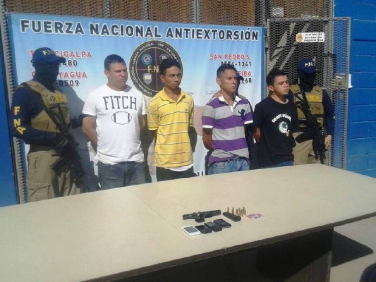 Honduras: Capturan a tres integrantes de la pandilla 18 en El Pedregal