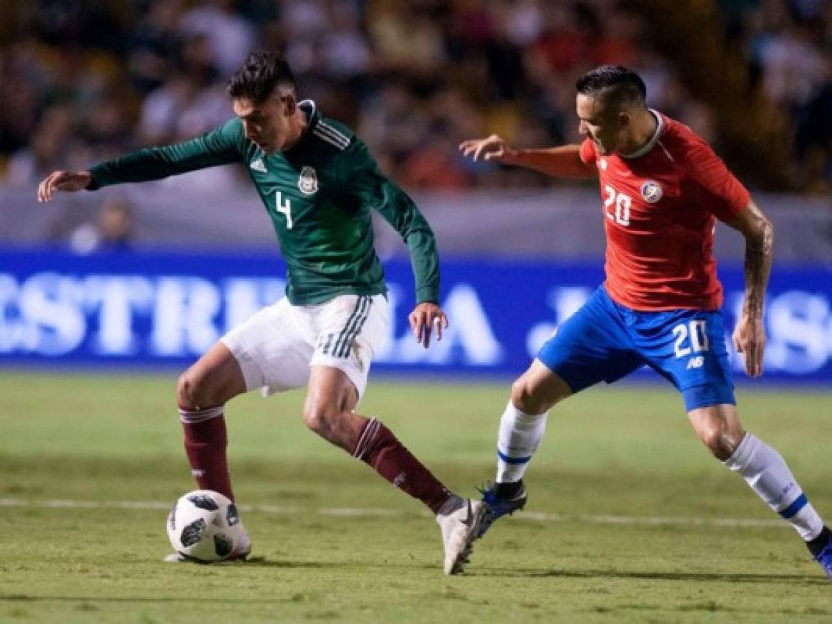 México remonta y vence 3-2 a Costa Rica en partido amistoso