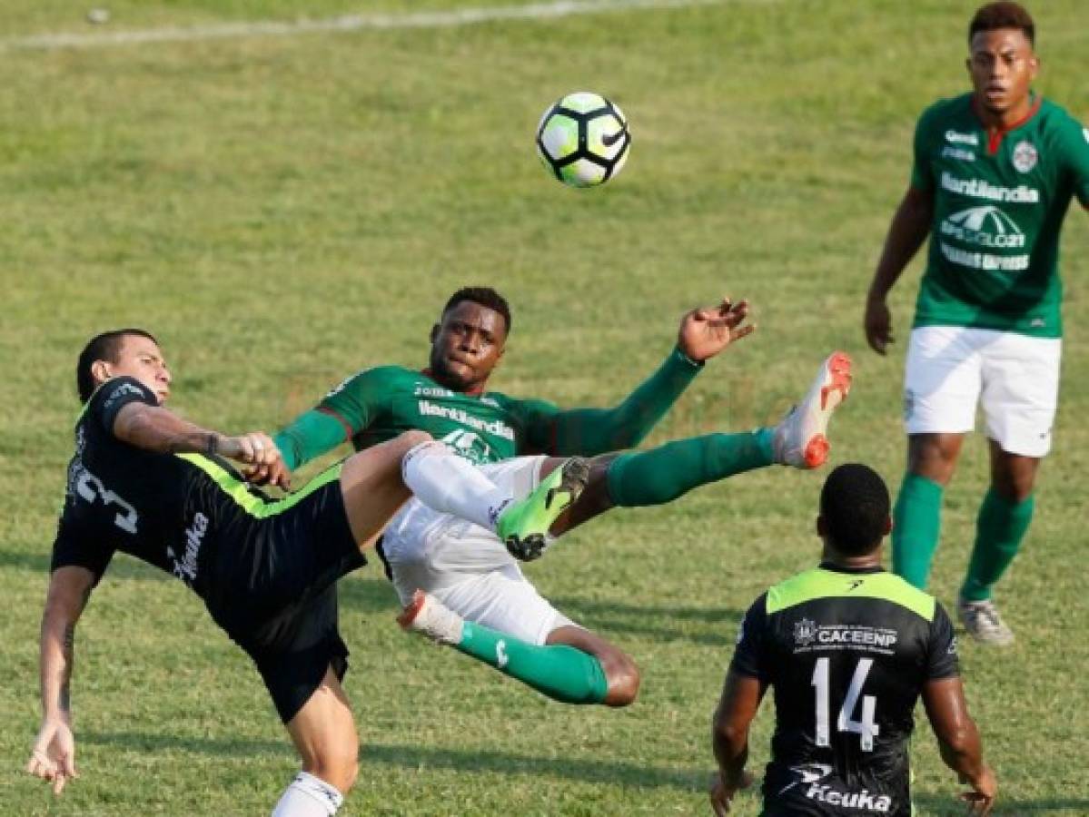 Marathón empató con Platense. No hay más que decir. Foto: El Heraldo.