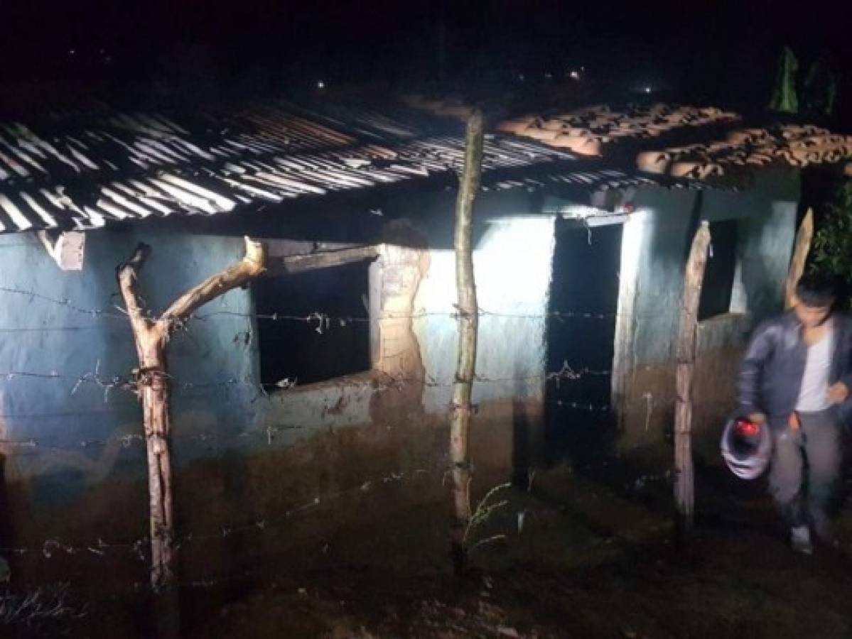 Dos niños mueren carbonizados durante incendio en Guaimaca