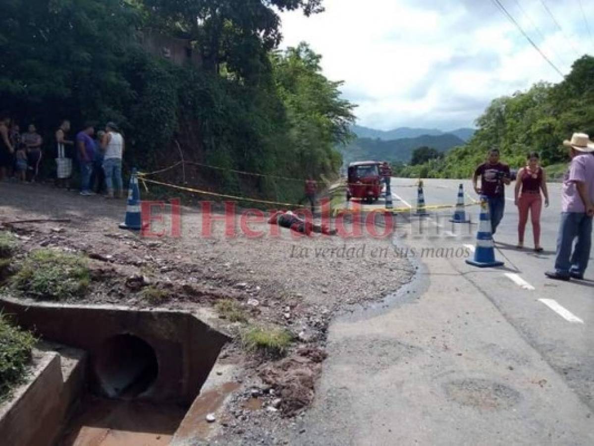 Sicarios matan a un hombre en Taulabé cuando se bajaba de un bus