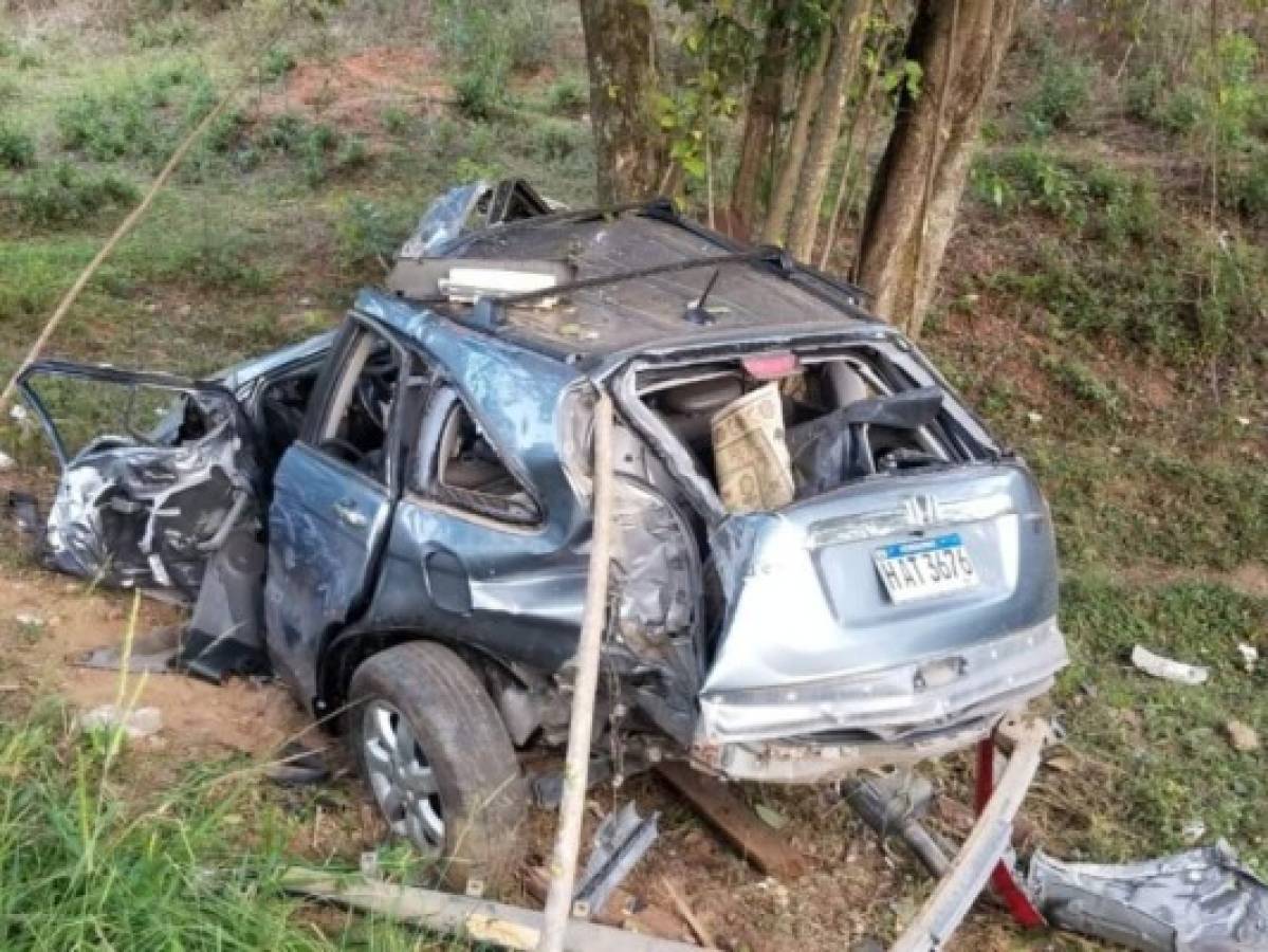 Docente resulta gravemente herido tras aparatoso accidente en Campamento, Olancho