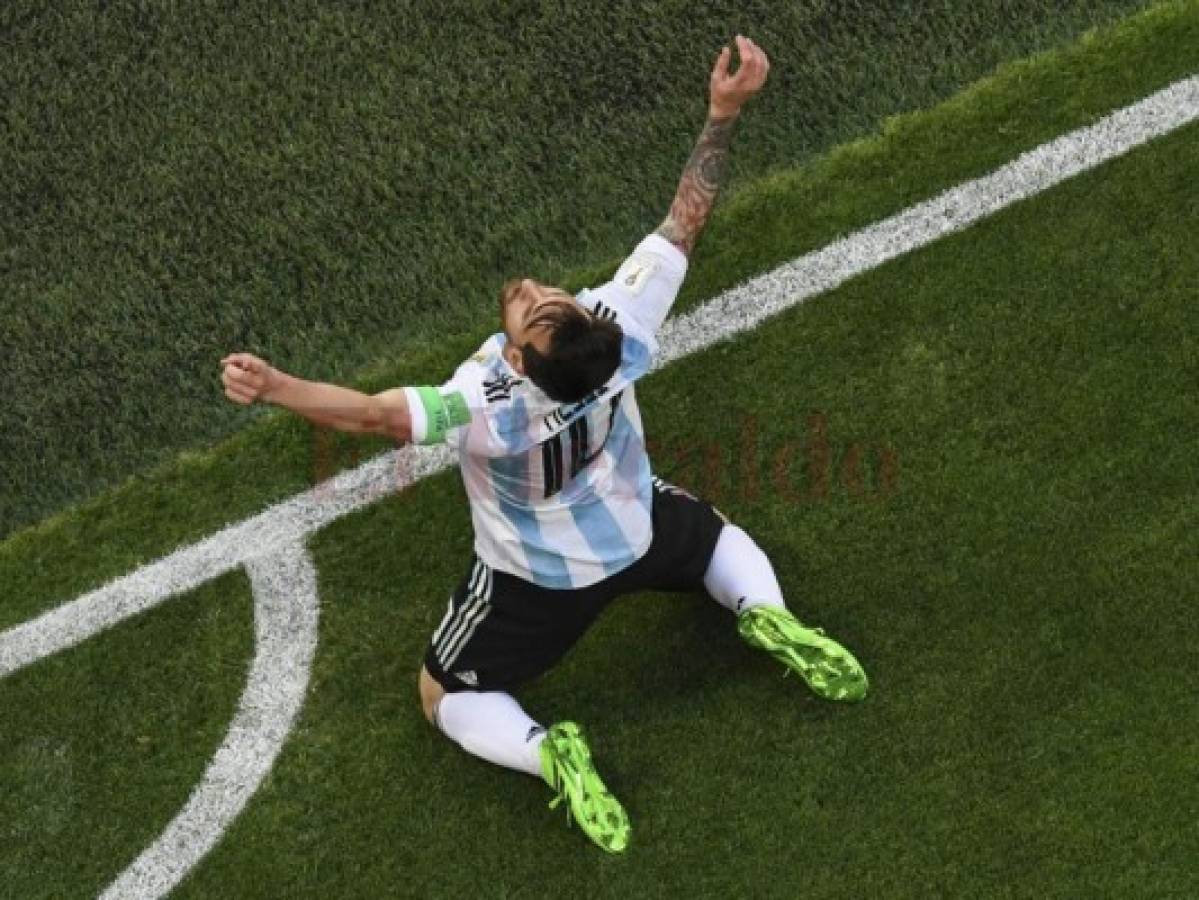 Messi usó un amuleto contra la mala suerte en el triunfo de Argentina ante Nigeria