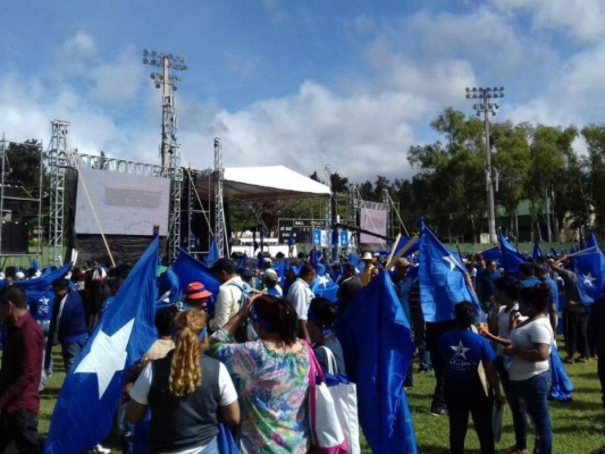 JOH acepta candidatura del PN y dice: 'voy a ser el próximo presidente de Honduras'   