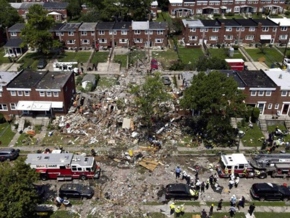 Suben a dos los muertos por explosión en Baltimore