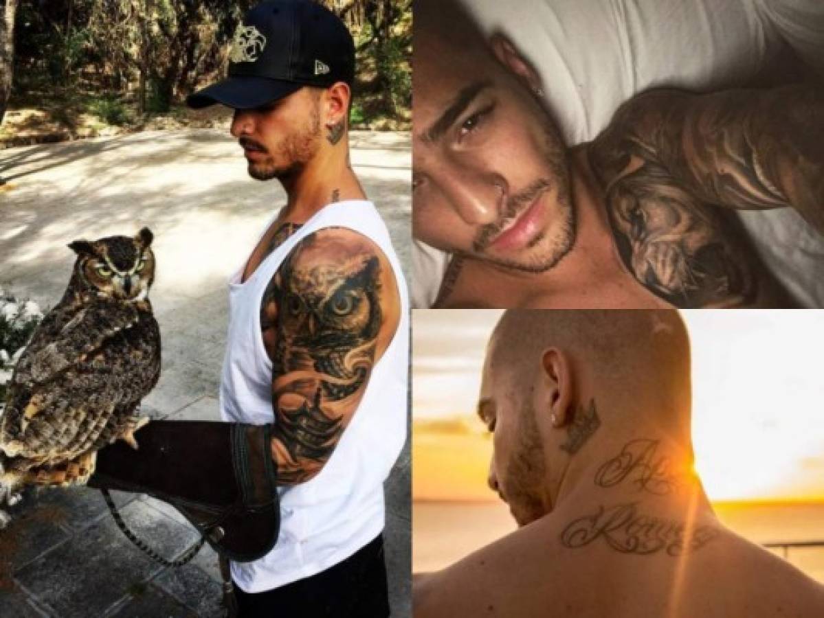 ¿Qué significan los tatuajes de Maluma y quién es el encargado de dibujar en su cuerpo?