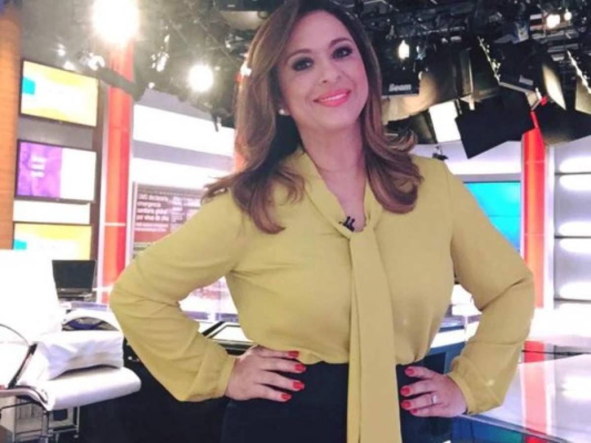 Neida Sandoval se salvó de morir mientras trabajaba en la cadena Univisión