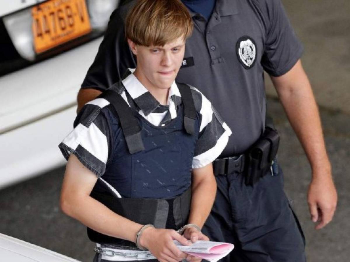 Autor de la masacre de Charleston recurre su sentencia de muerte
