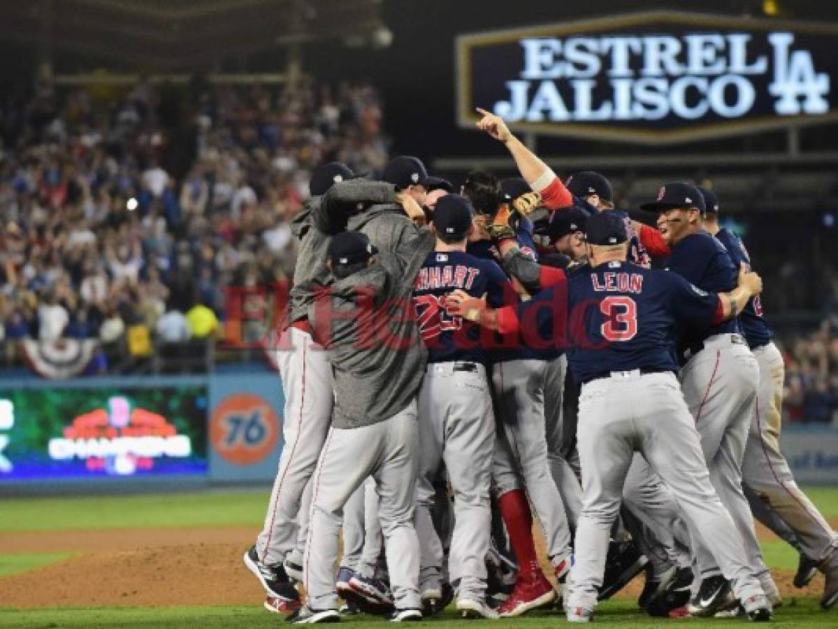 Boston Red Sox ganan su novena Serie Mundial al vencer 5x1 a Dodgers