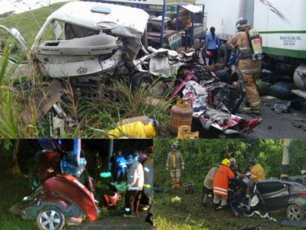 Honduras: Ya van 137 muertos por accidentes de tránsito en lo que va de 2018