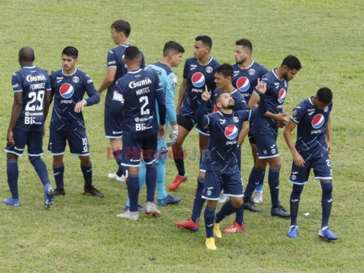 Motagua se impuso 2-0 a la Real Sociedad en el Nacional