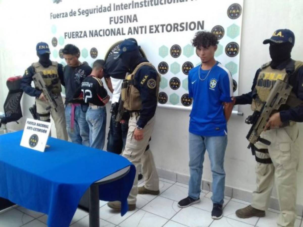 Capturan a extorsionador de la Mara Salvatrucha (MS-13) en la capital de Honduras