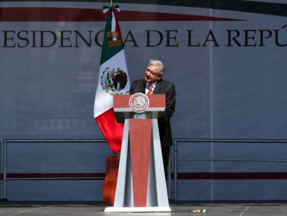 Entre protestas y mitin, AMLO cumplió un año como presidente