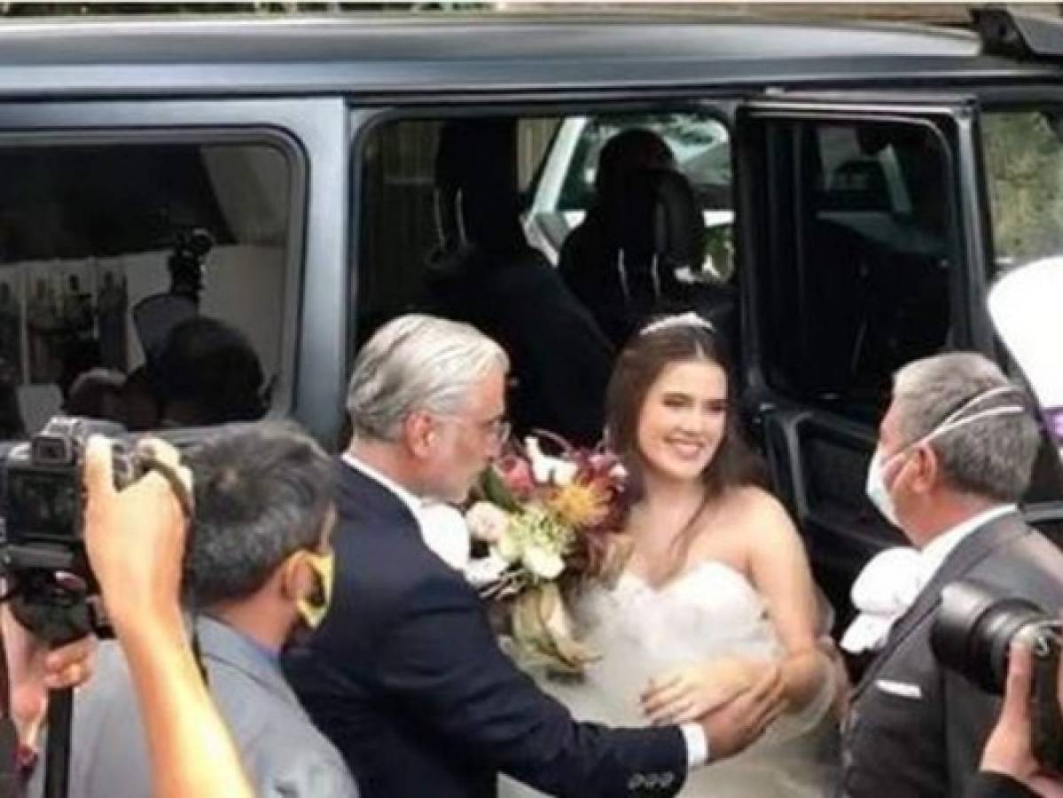 El error que empañó la boda de la hija de Alejandro Fernández
