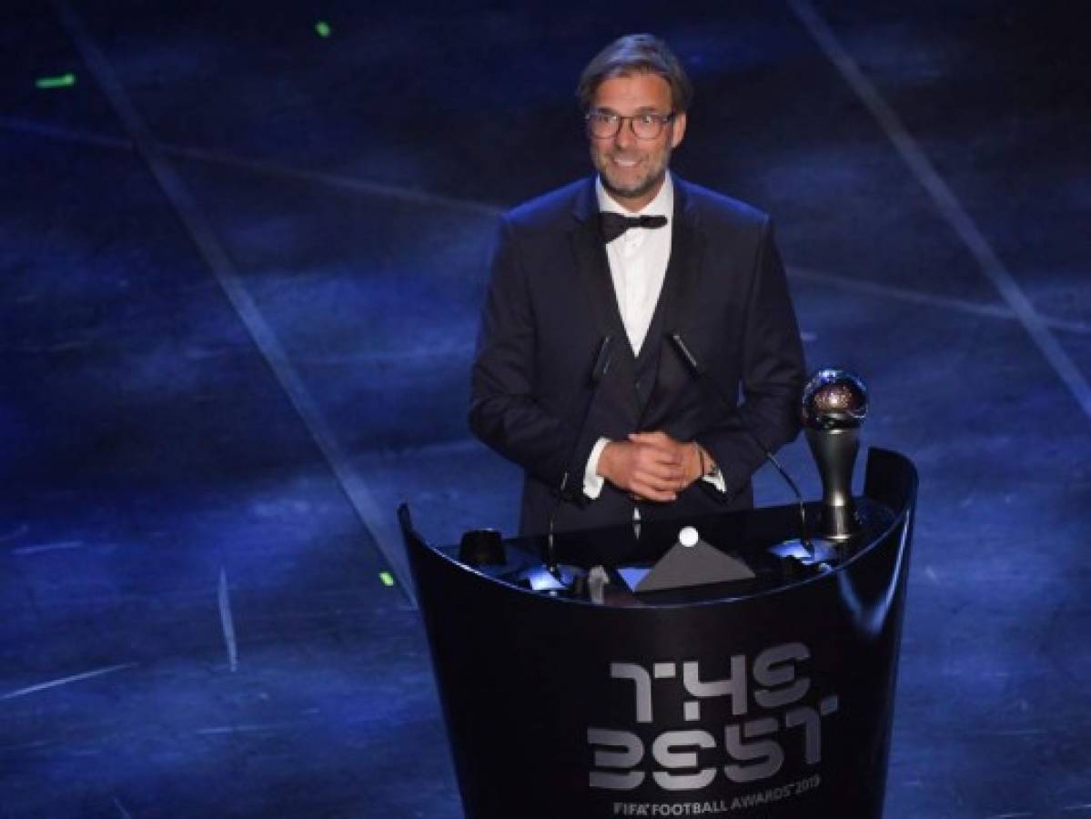 Jürgen Klopp gana el premio The Best al mejor entrenador del año