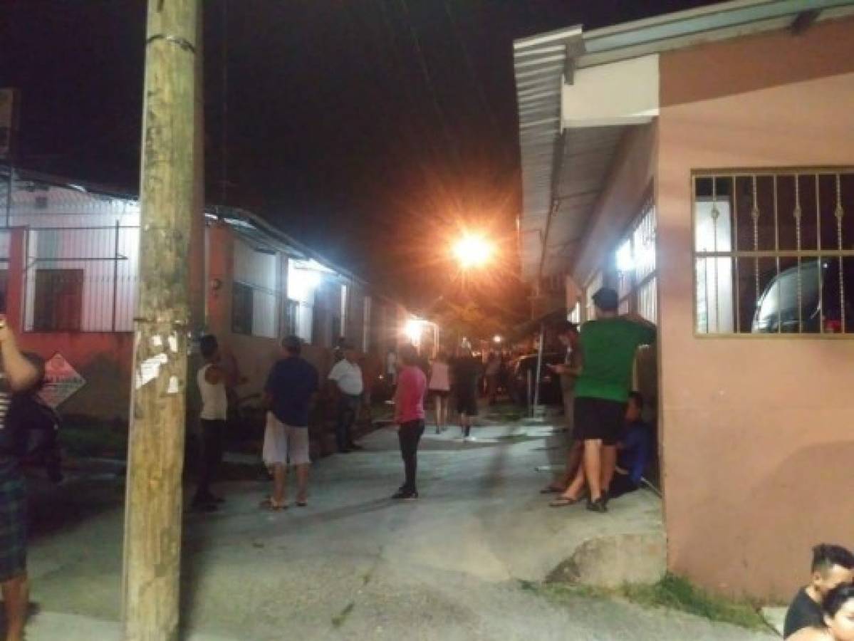 Matan a tres personas en la colonia Cerro Verde de Choloma