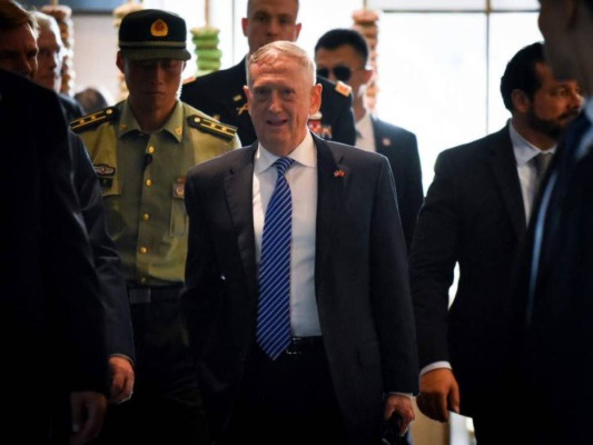 James Mattis llega a Pekín para hablar de Corea del Norte y de las tensiones militares