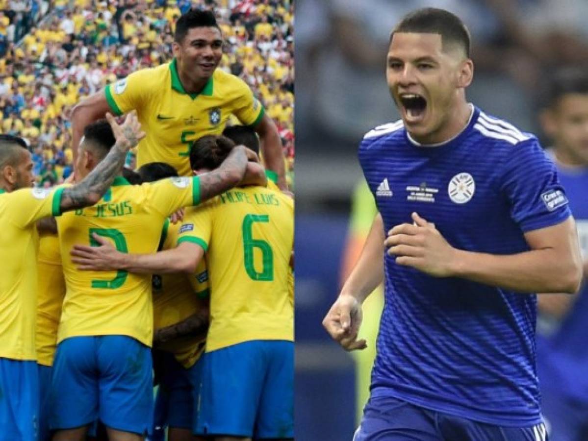 Paraguay intentará derribar a Brasil en cuartos de final de la Copa América 2019