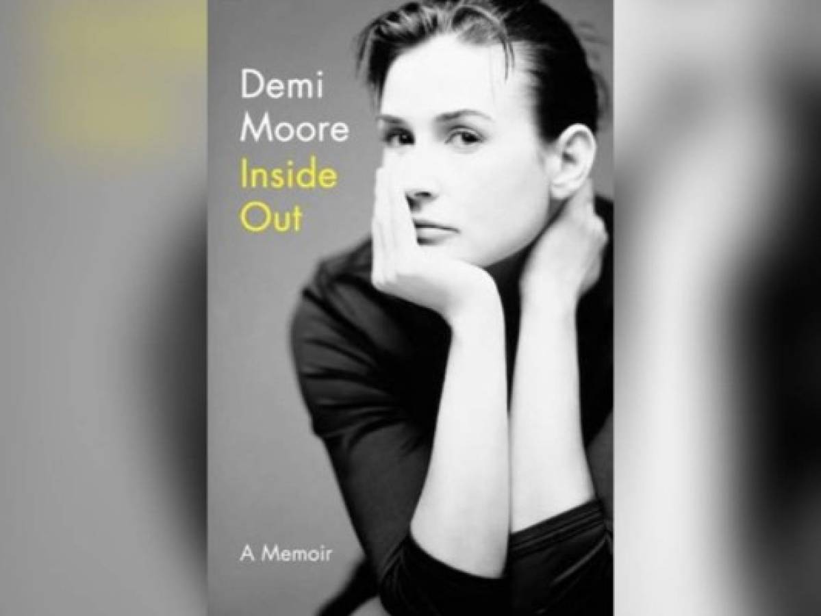 Las memorias de Demi Moore. Foto: redes sociales.
