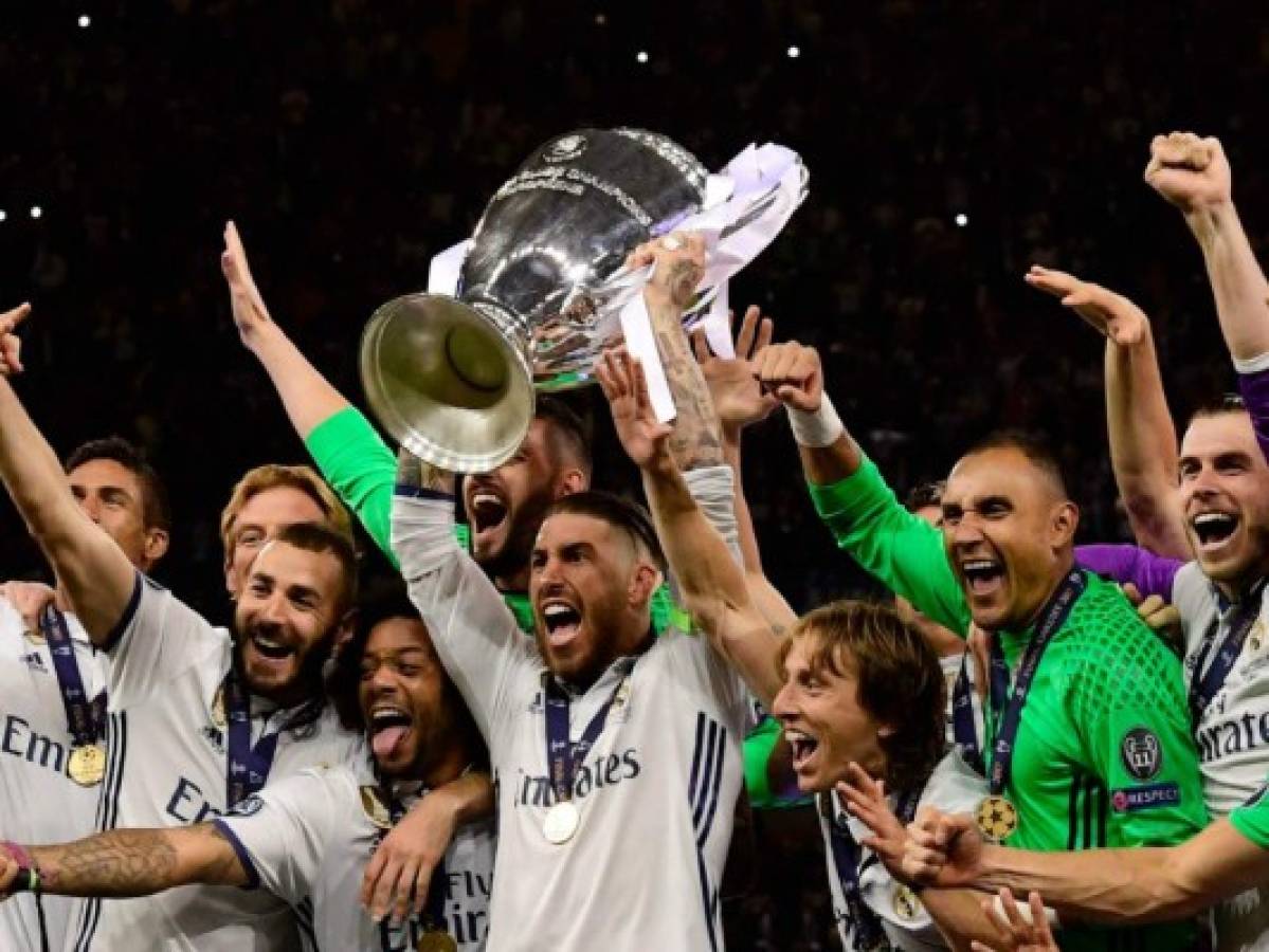El Real Madrid ganó tres de los cuatro últimos títulos de Champions League