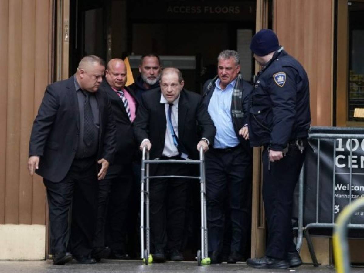 Harvey Weinstein será operado de la espalda antes de su juicio