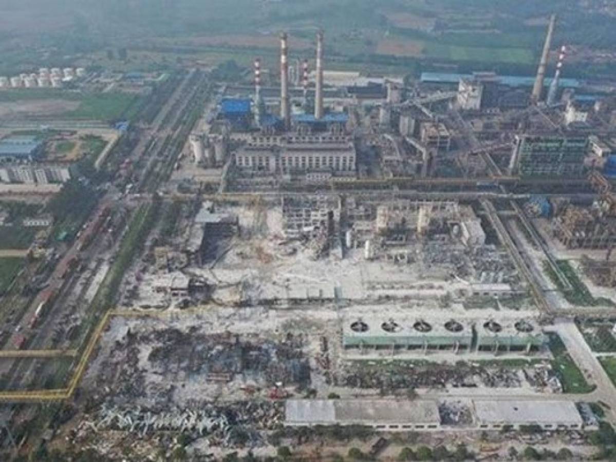 15 muertos deja explosión en una fábrica de gas en China