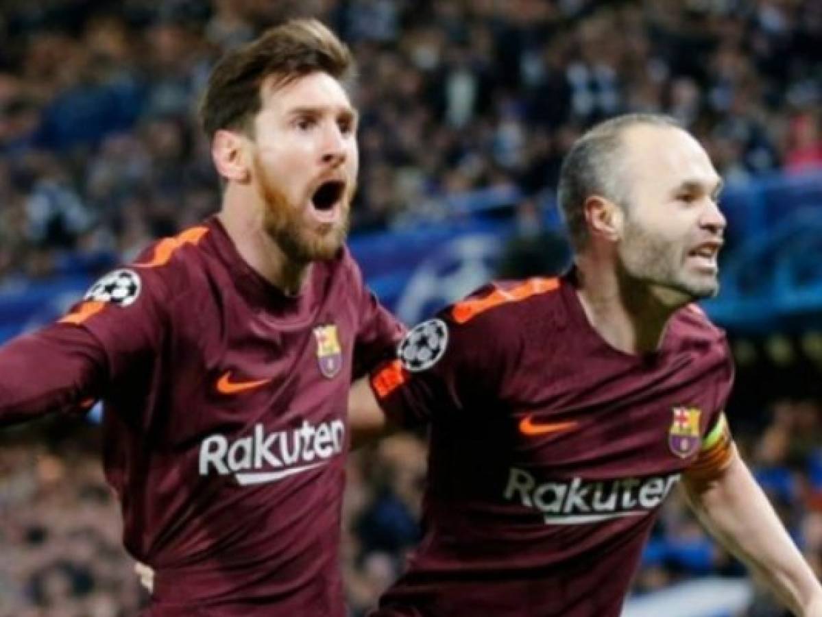 Iniesta vuelve a los entrenos del Barcelona a dos días del duelo vs Chelsea