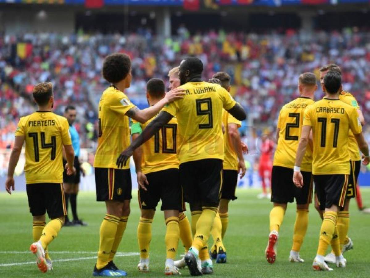 Bélgica clasifica a octavos de final tras vencer 5-2 a Túnez en el Mundial Rusia 2018
