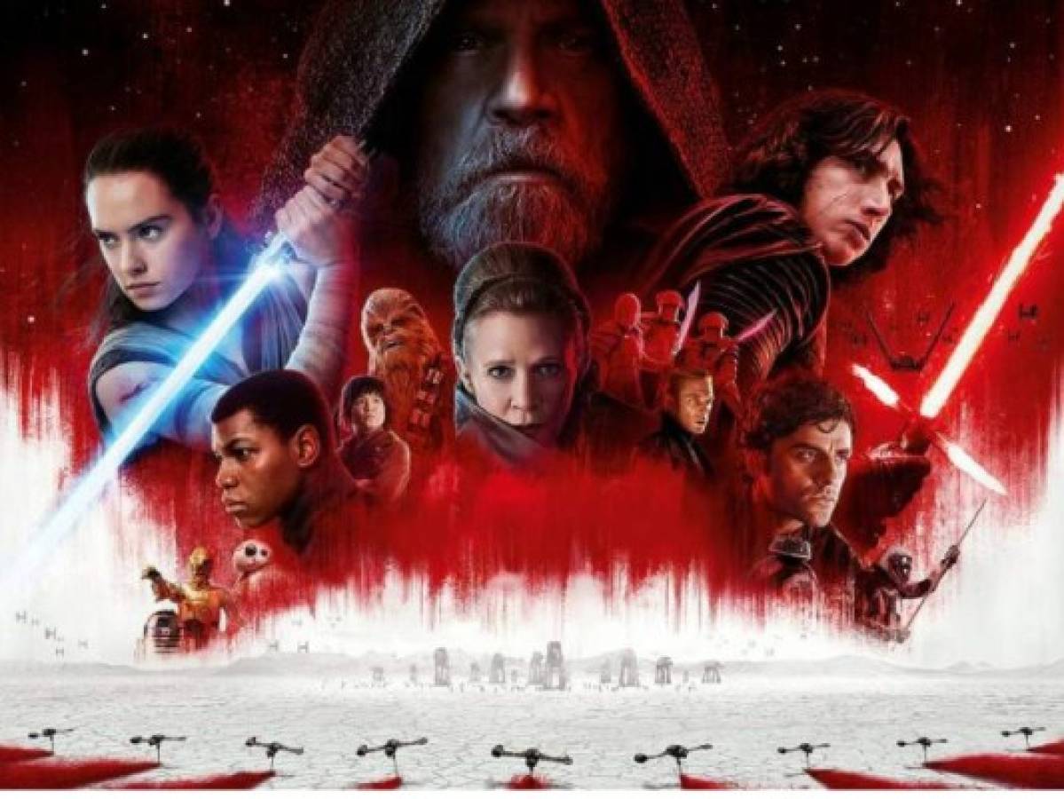 'Star Wars: The Last Jedi' es el segundo mejor estreno de la historia