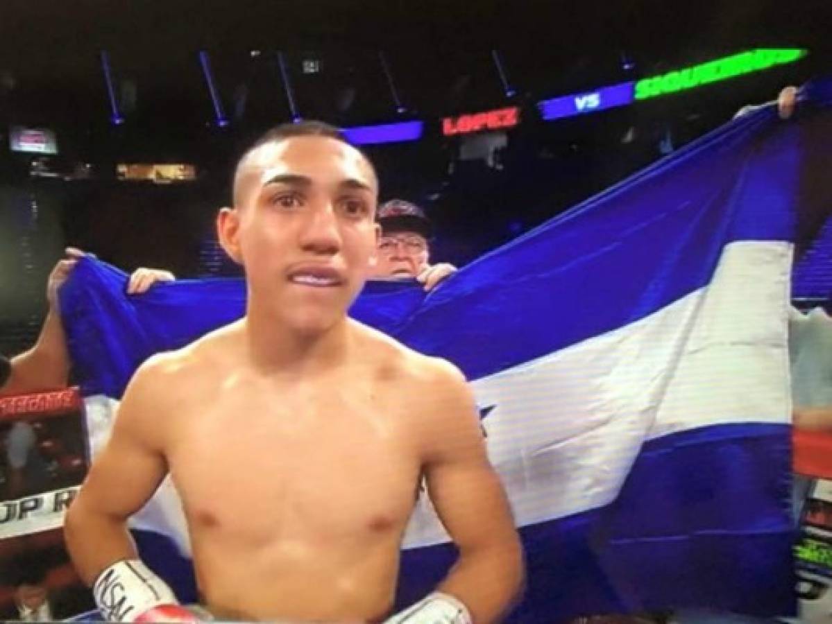 Hondureño Teófimo López gana su primera pelea profesional en Las Vegas