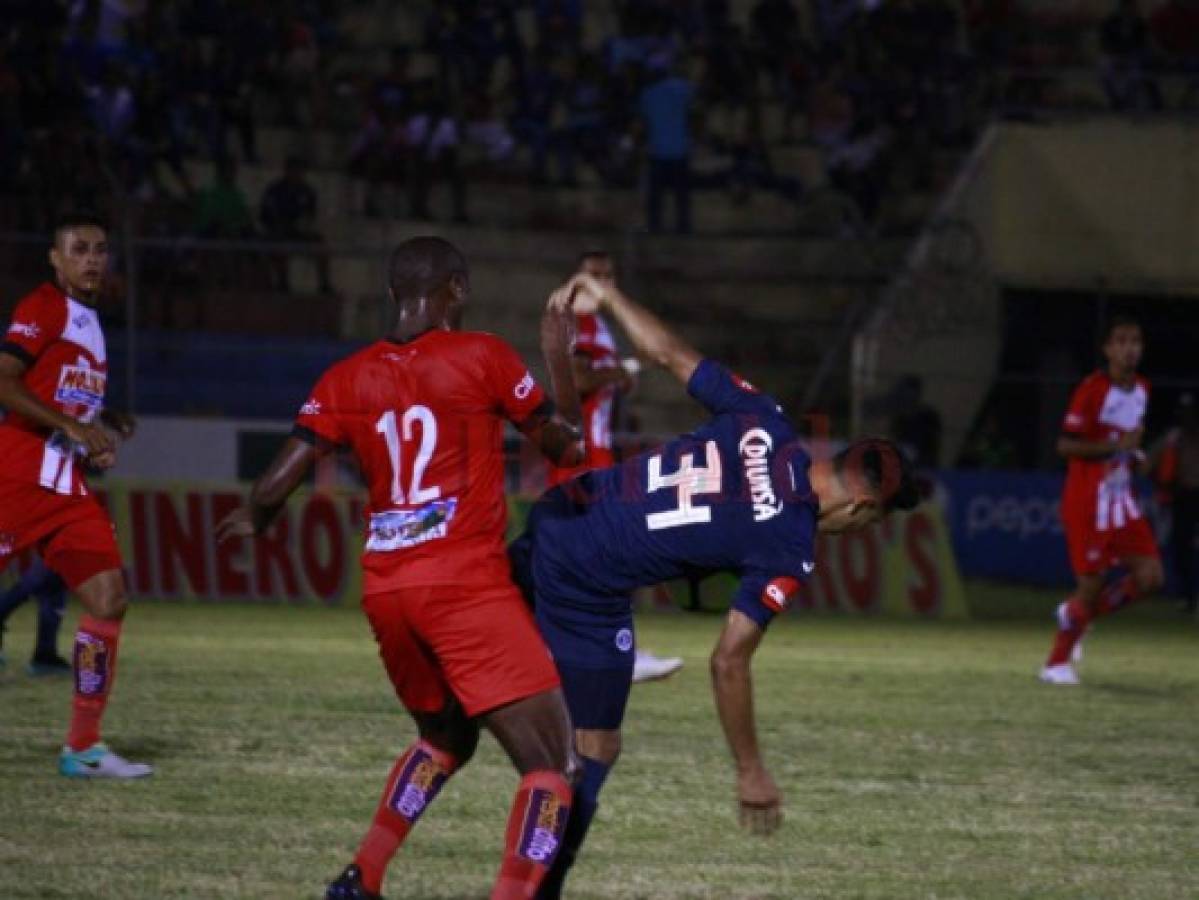 Motagua saca oro de La Ceiba tras vencer 1-2 al Vida en el estadio Ceibeño