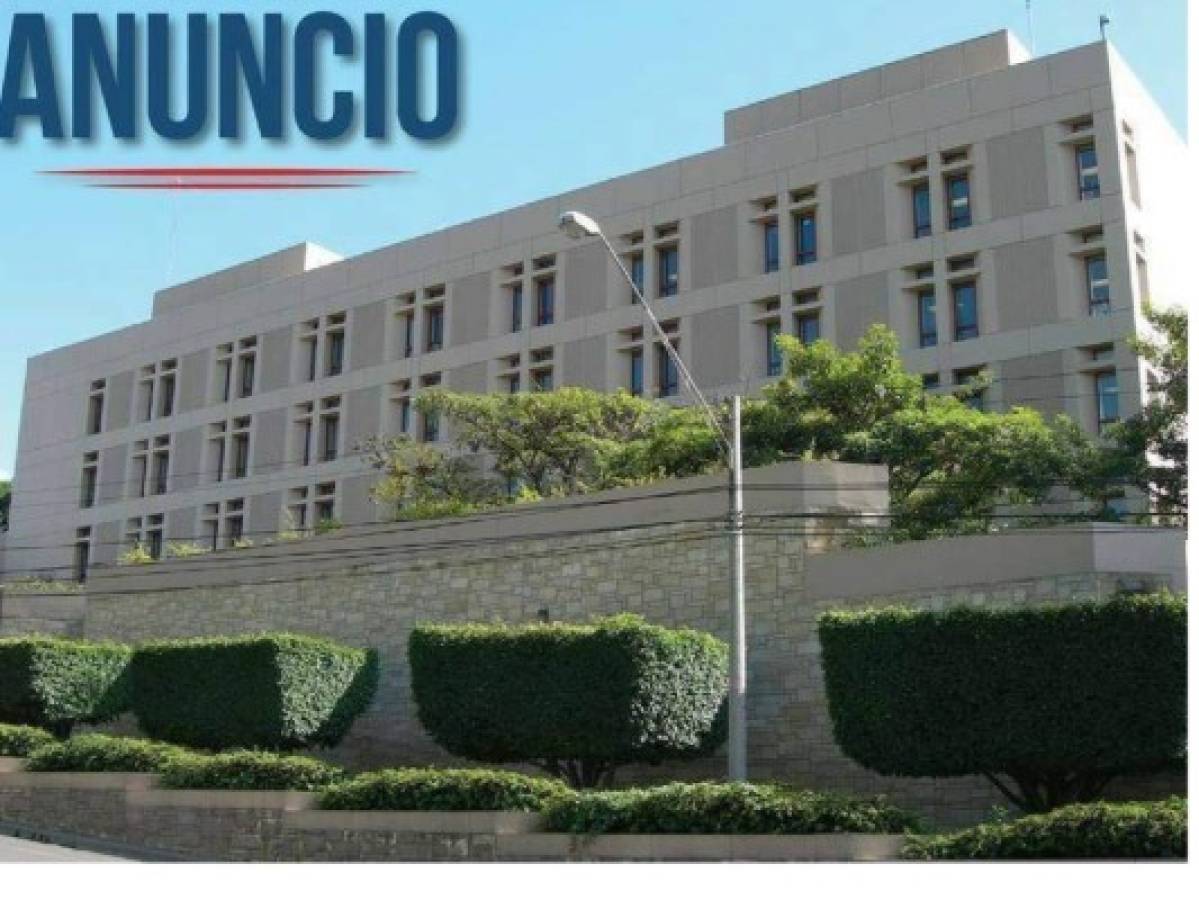Embajada de los Estados Unidos en Honduras cancela citas programadas para el lunes 4 de diciembre