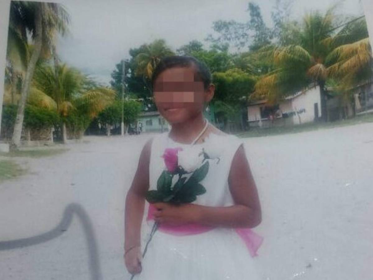 La víctima fue identificada como Odalis Nahomy Cruz Ramirez, de 10 años, quien había desaparecido desde el pasado sábado en la noche.