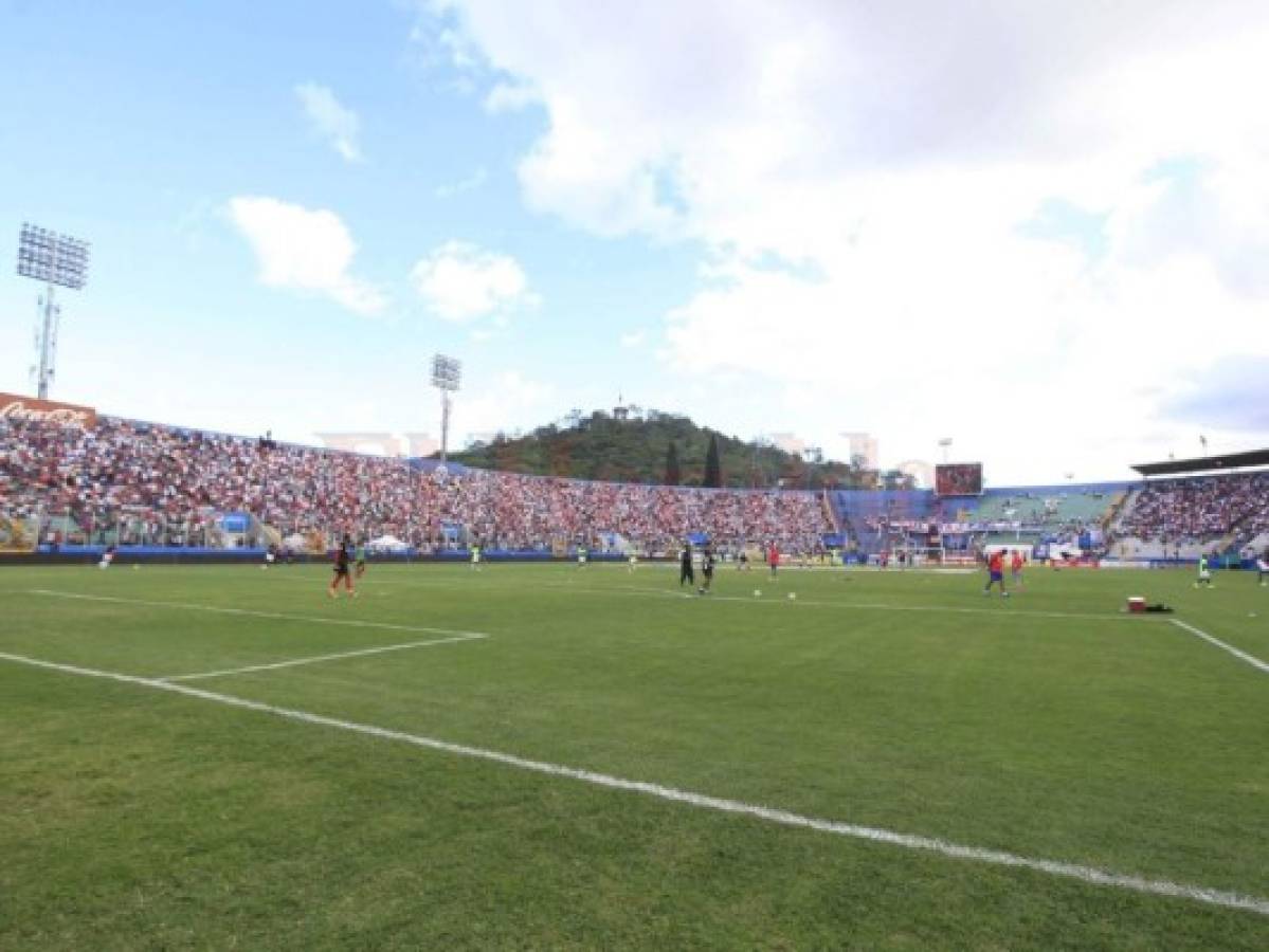 Motagua saca envidiable ventaja en la final al vencer 0-2 a Olimpia en la ida