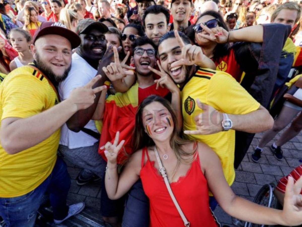 Bélgica explota, celebra 'una gesta' ante Brasil