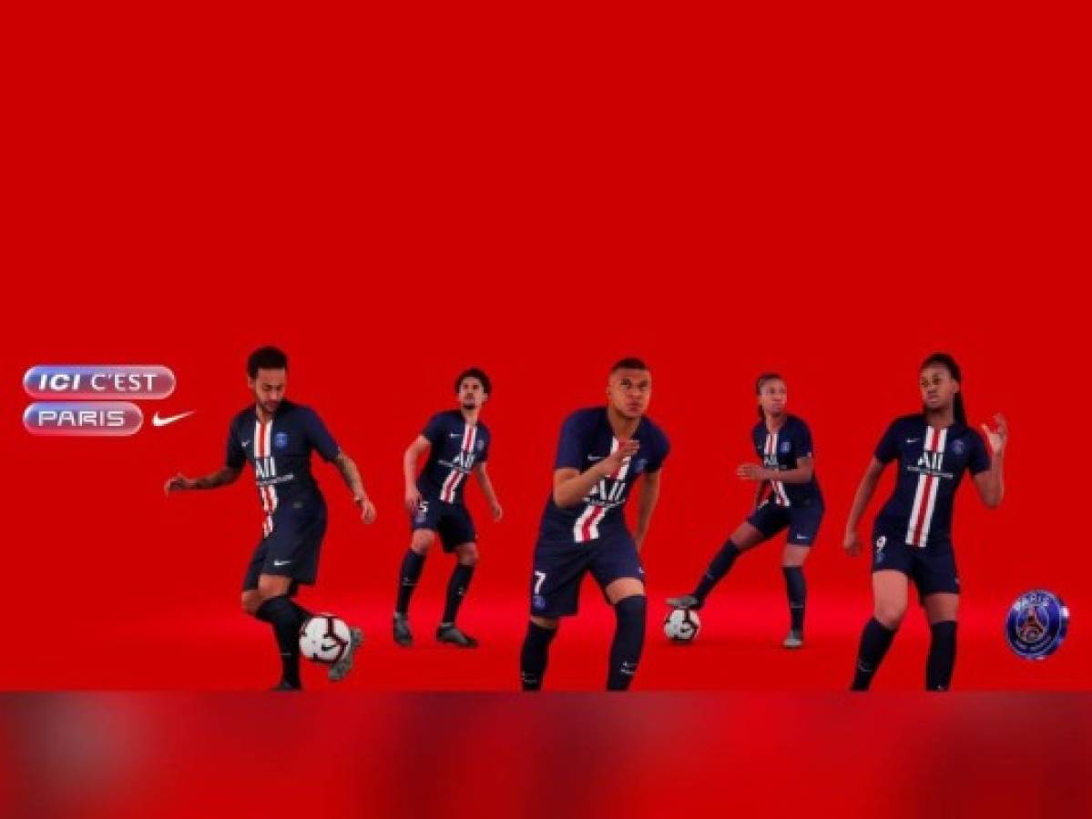 Neymar y Kylian Mbappé modelan la nueva camisa del París Saint-Germain