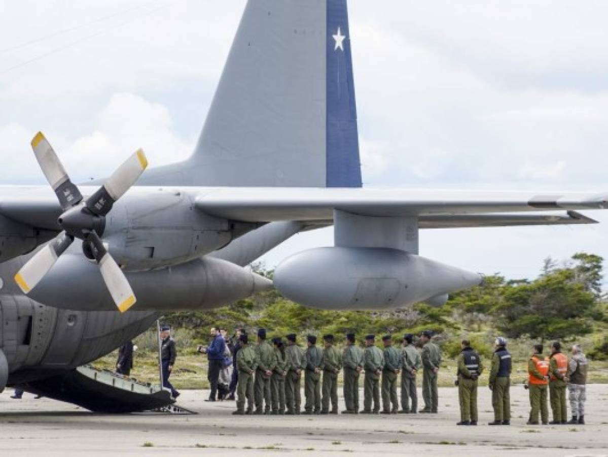 Avión militar que cayó en Chile con 38 personas tuvo una emergencia en 2016