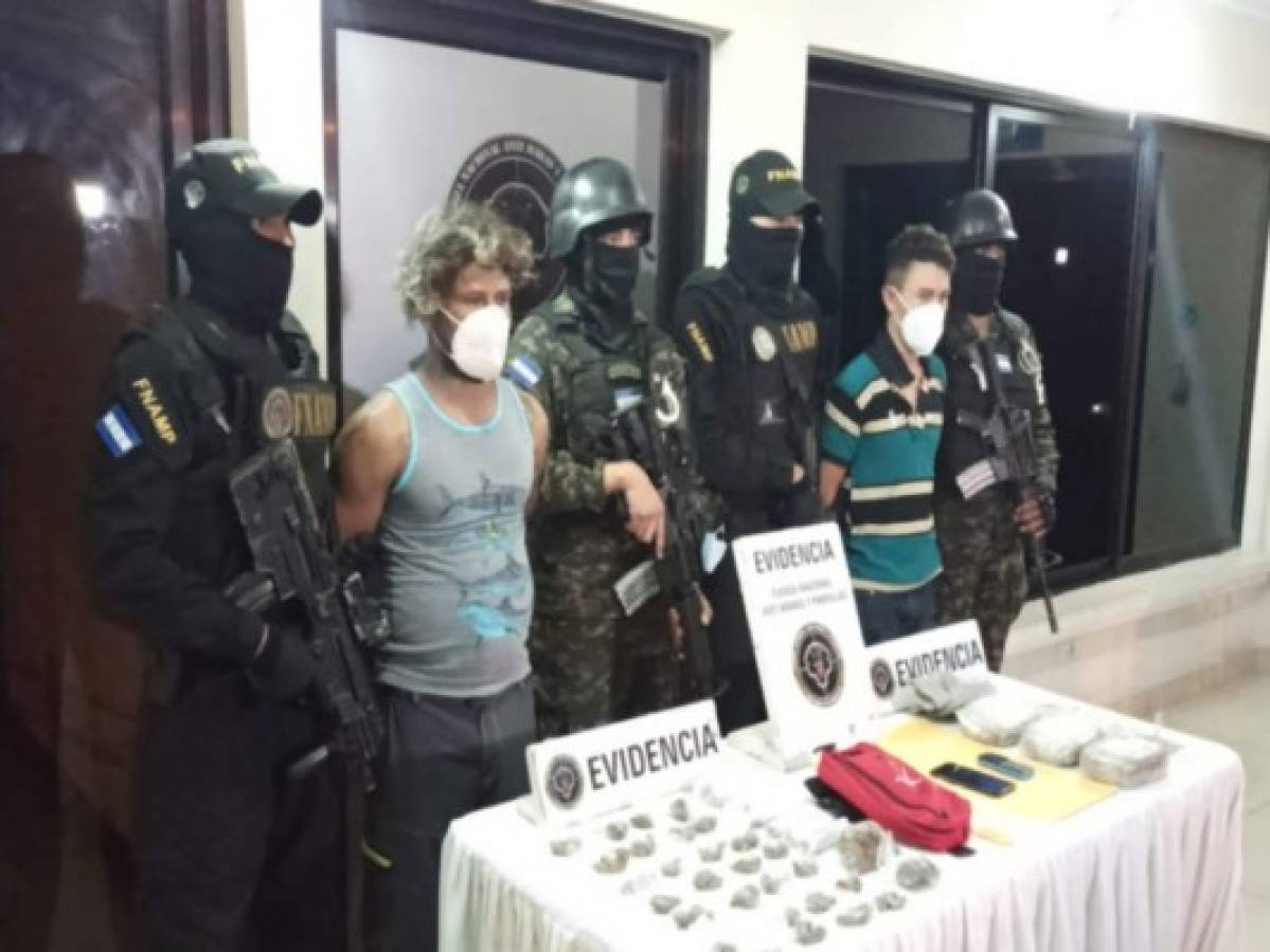 Caen dos presuntos vendedores y distribuidores de droga de la MS-13 en Catarranas