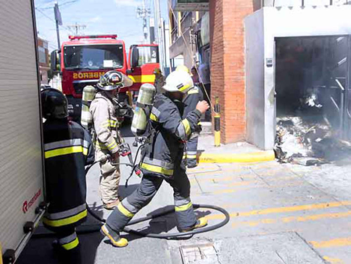 Explosión en centro comercial de Tegucigalpa