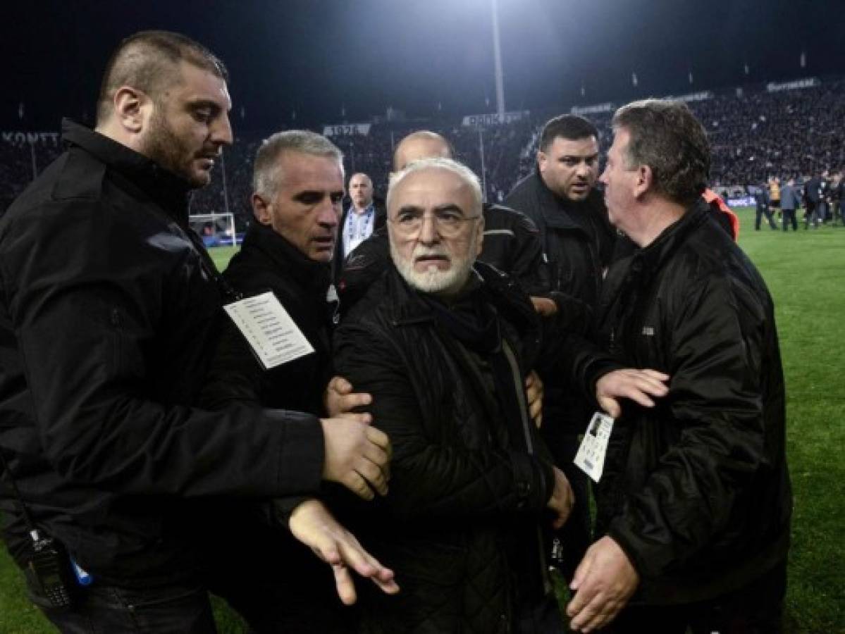 Suspenden campeonato de fútbol griego por violencia; caso PAOK está en la mira