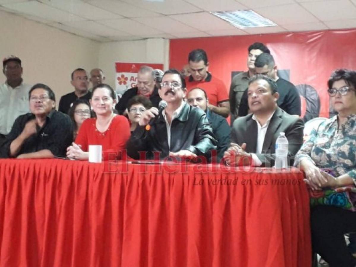 Libre ordena a su militancia realizar movilizaciones a nivel nacional