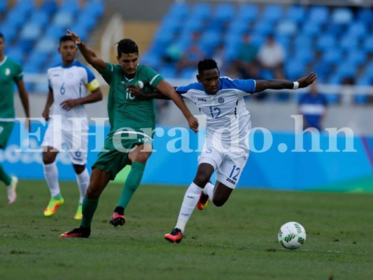 Honduras gana 3-2 a Argelia en su debut en Olimpiadas de Río de Janeiro