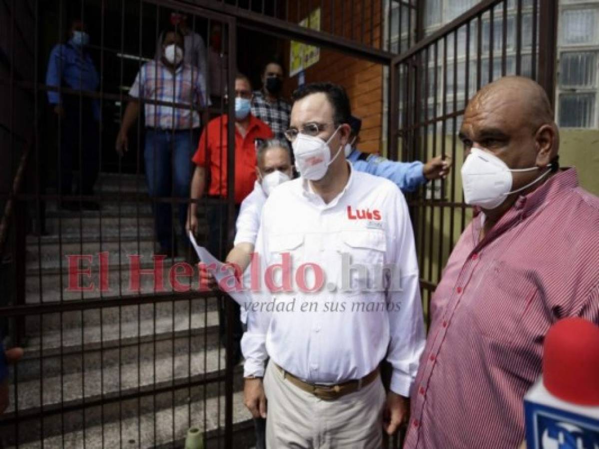 Luis Zelaya no aceptará resultados si no le permiten estar en el centro de cómputo