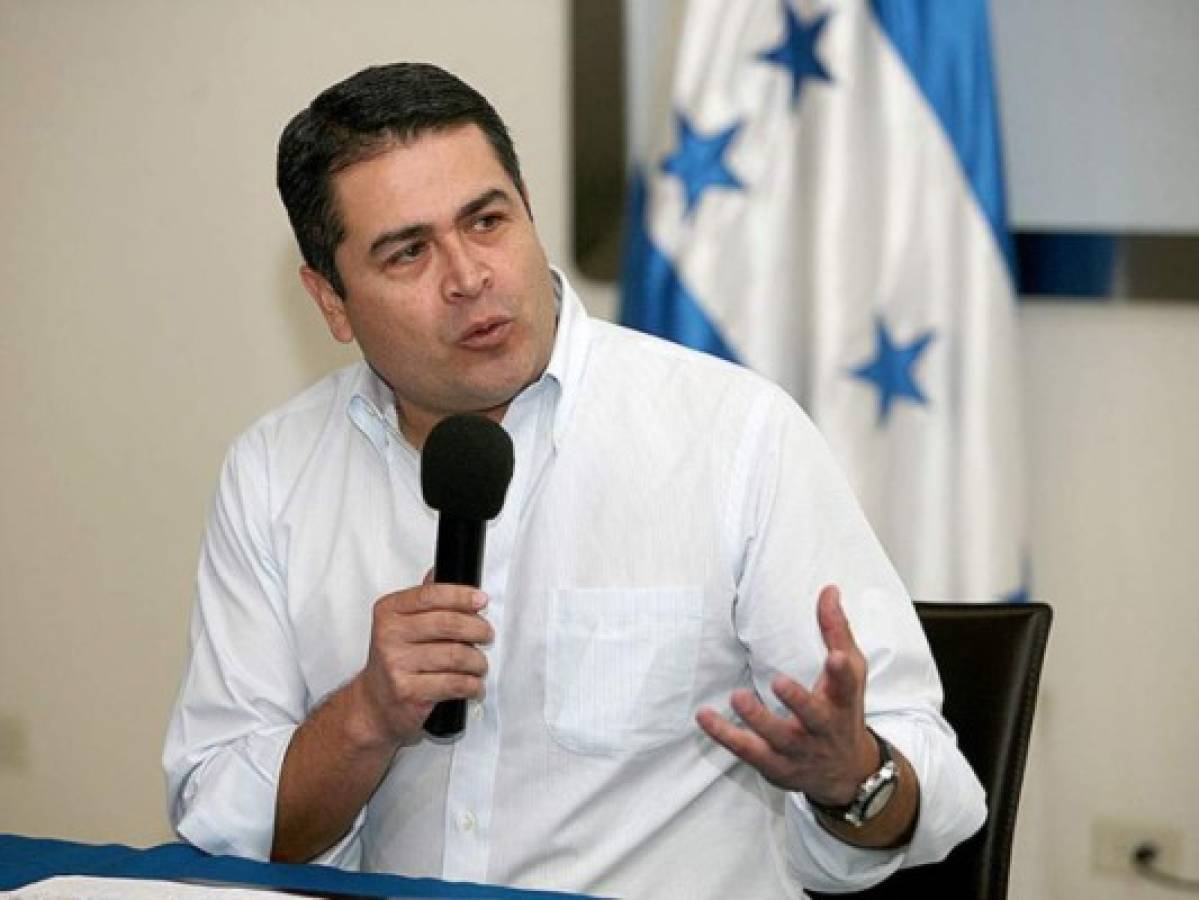JOH: 'Sería un error distraerme en temas políticos, mi misión es trabajar por Honduras'