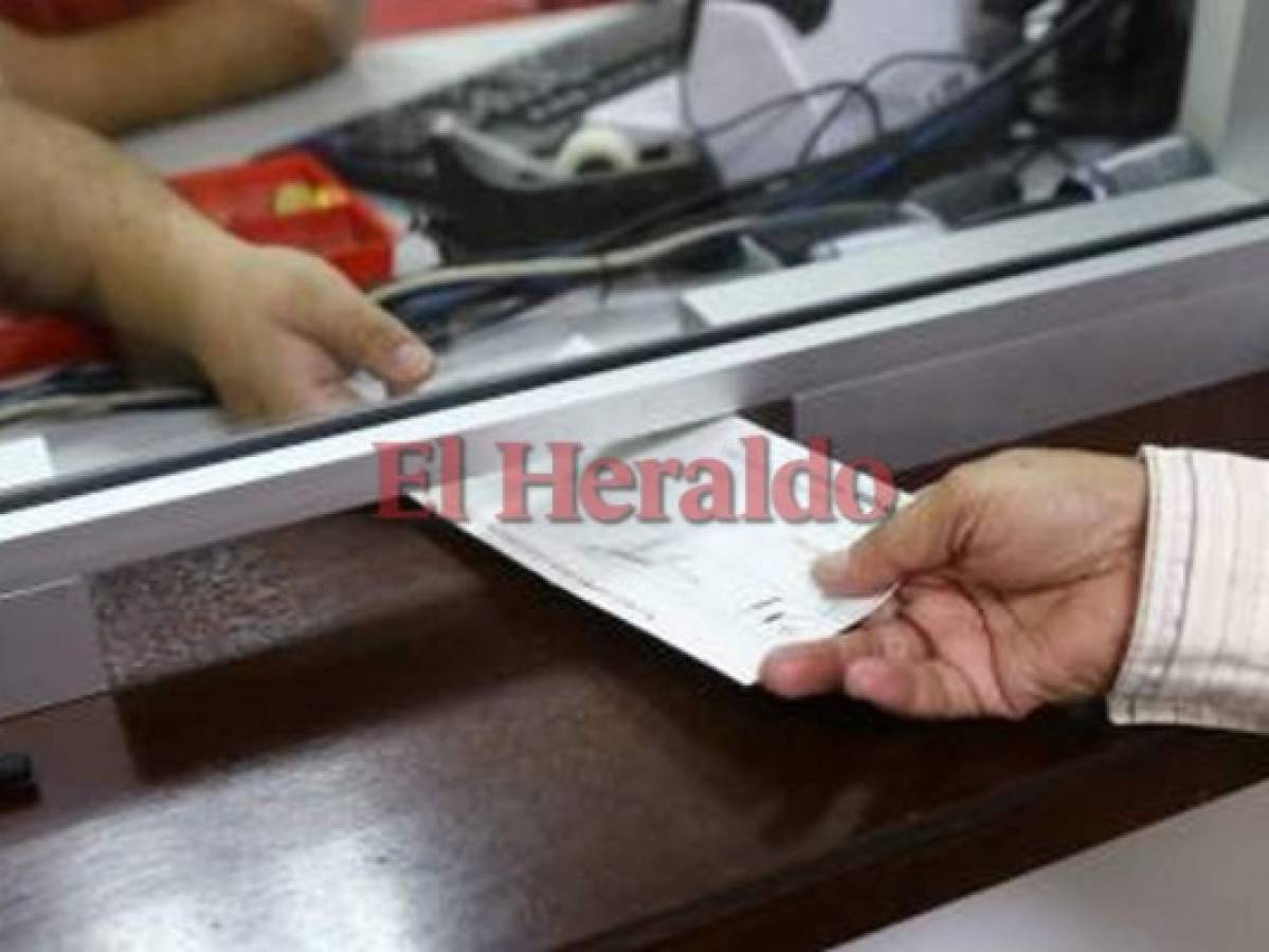 En 11.9% se reduce la emisión de cheques en Honduras