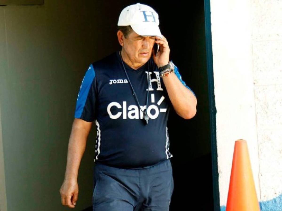 Jorge Luis Pinto lle dice a la Liga Nacional de Honduras: 'No quiero más chismes'